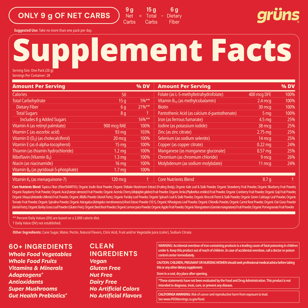 Grtins Superfood Gummies