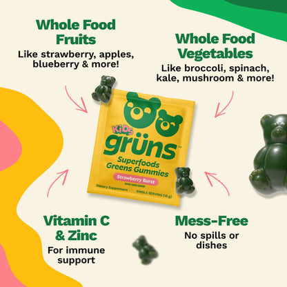 Grtins Kids Superfood Gummies