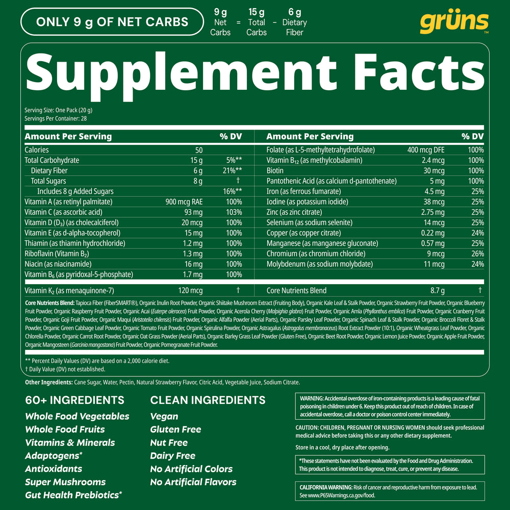 Grtins Superfood Gummies